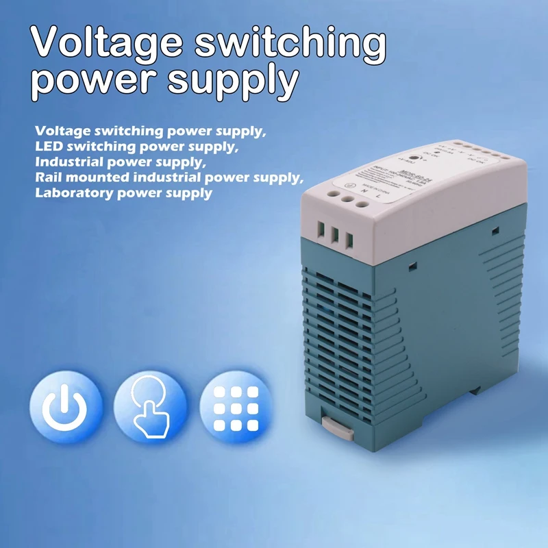 Din Rail Power Supply Ac-Dc Driver Voltage Regulator Power Suply 110V 220V