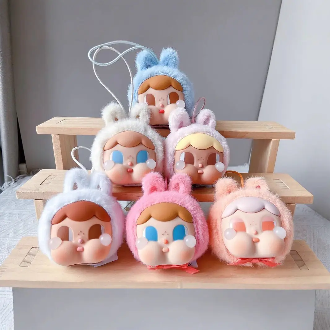 

Cartoon Crybaby Vinyl Doll Sitting Position Limited Style Crybaby Keychain Pendant Bag Pendant Accessories Girls Gift