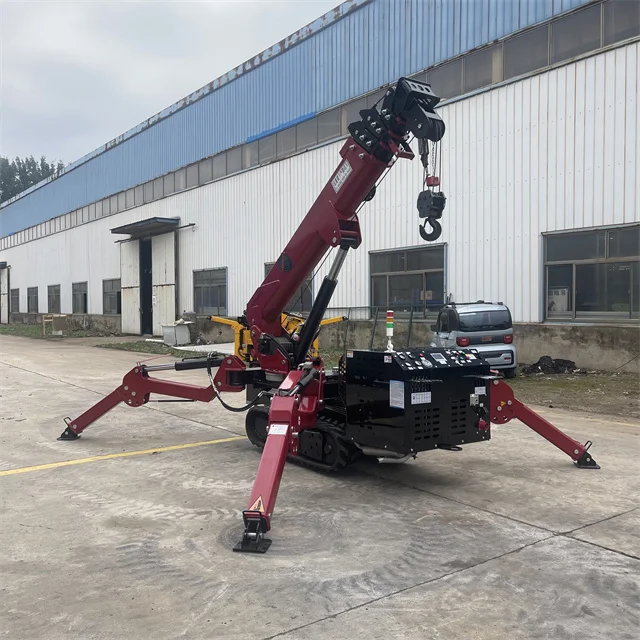 Guindaste aranha de elevação de material de construção Mini guindaste aranha pequeno de 3 toneladas