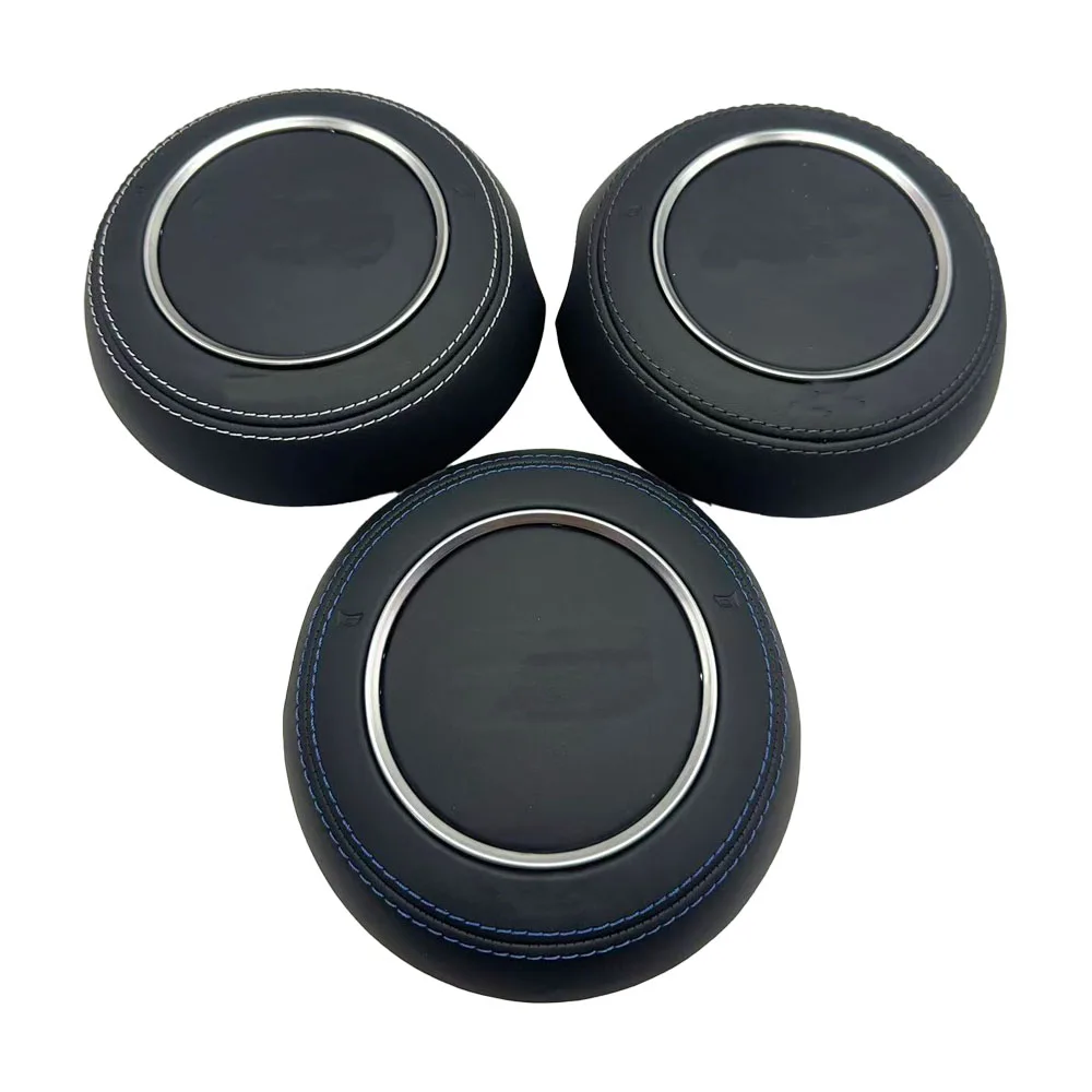 For Audi C7  A6 / A7 / S6/S7 leather, suede steering wheel covers, horn covers