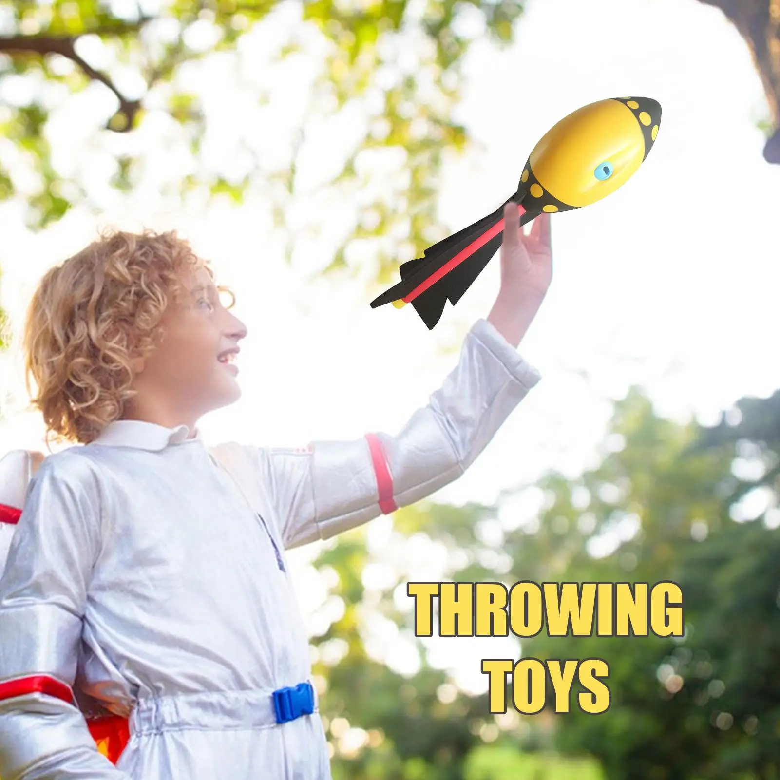 Image of Vortex Howler Foam Football Funny Long-Distance Football Howling Foam Sports Toy Unique Vortex Aero Howler Outdoor Activities