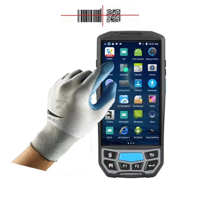 Blockdream U9000 Android PDAs Handheld Terminal With RFID Reader, UHF UHF HF Lf Low Frequency Data Reader