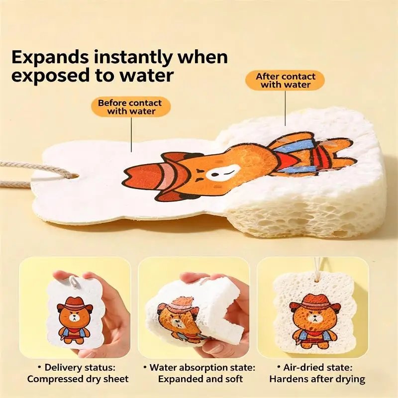 

Regretfully Organic Wood Pulp Sponge Wood Pulp Cotton Dishwashing Sponge