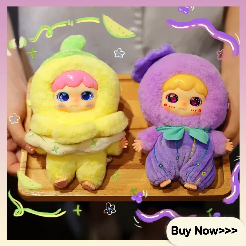 

Baby Three Sweet Teeth Spring Promise Series Blind Box Cute Plush Cartoon Desktop Decoration Surprise Mystery Box Holiday Gift