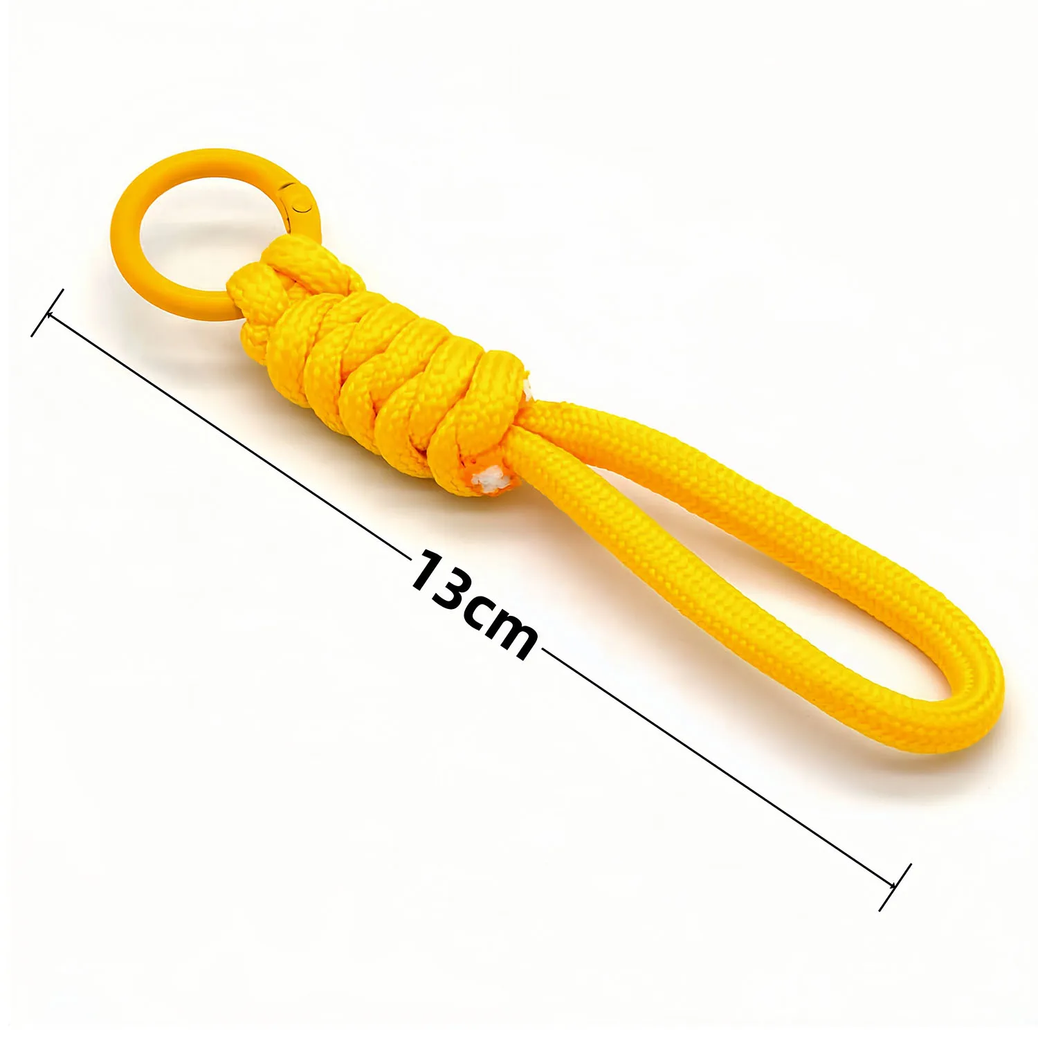 Kreatives geflochtenes Schlüsselband für Handyhüllen, Damen Anti-Verlust-Knotenband, Autoschlüsselanhänger, DIY-Zubehör, modischer Schlüsselring – Detail 5