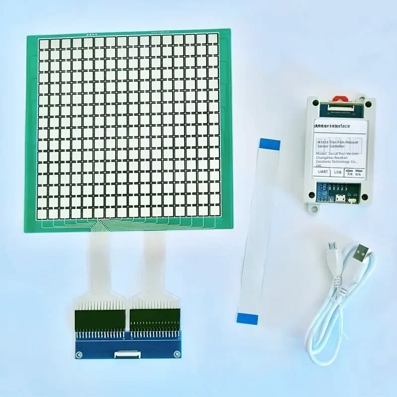 Piezoresistive FSR Pressure Sensor Flexible Thin Film Cushion Distributed Array Tactile Sensing Module For Industrial Testing