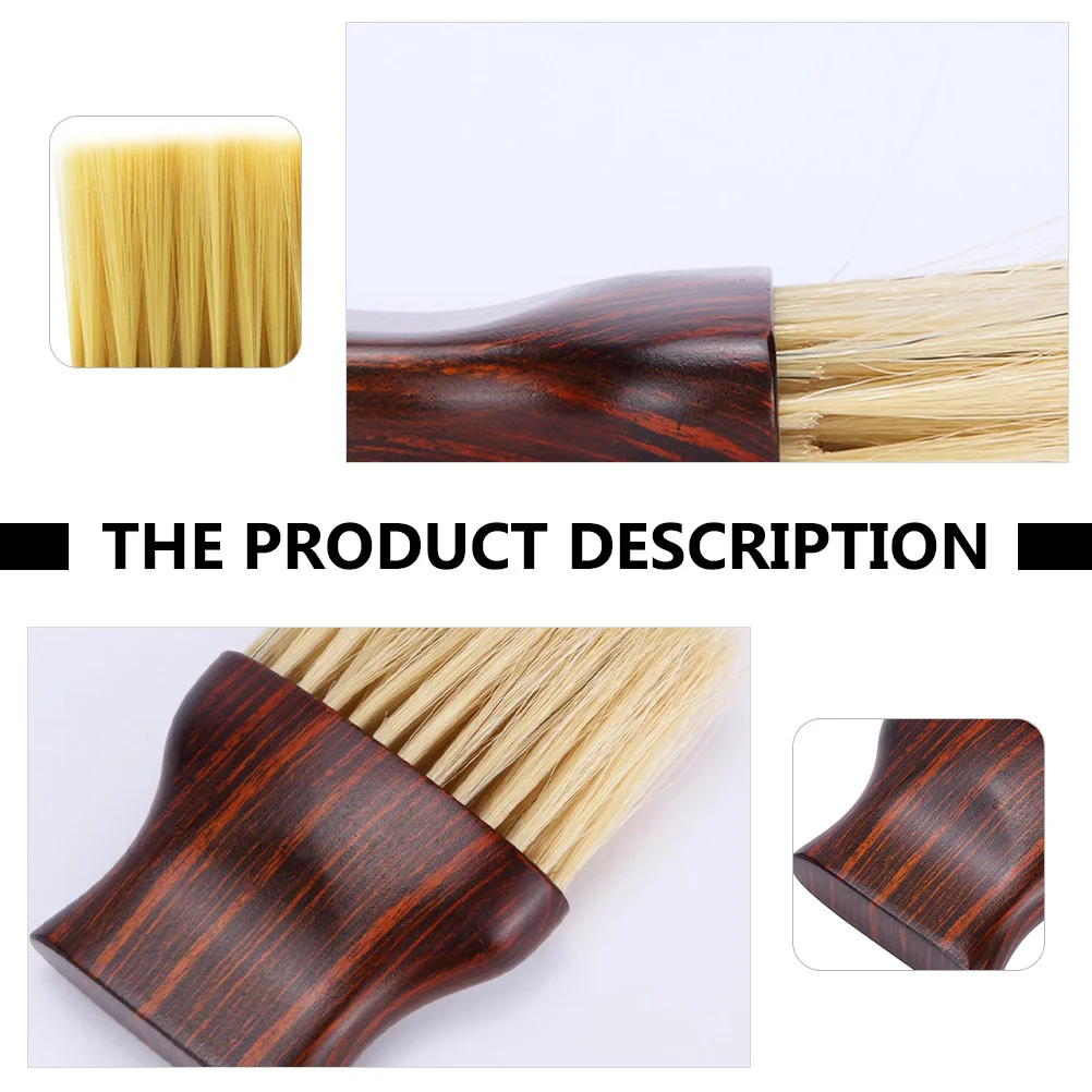 

1Pcs Hair Cleaning Sweeping Duster Ergonomic Handle Sturdy for Barbershops and Salons Broken Hair Removal Brush
