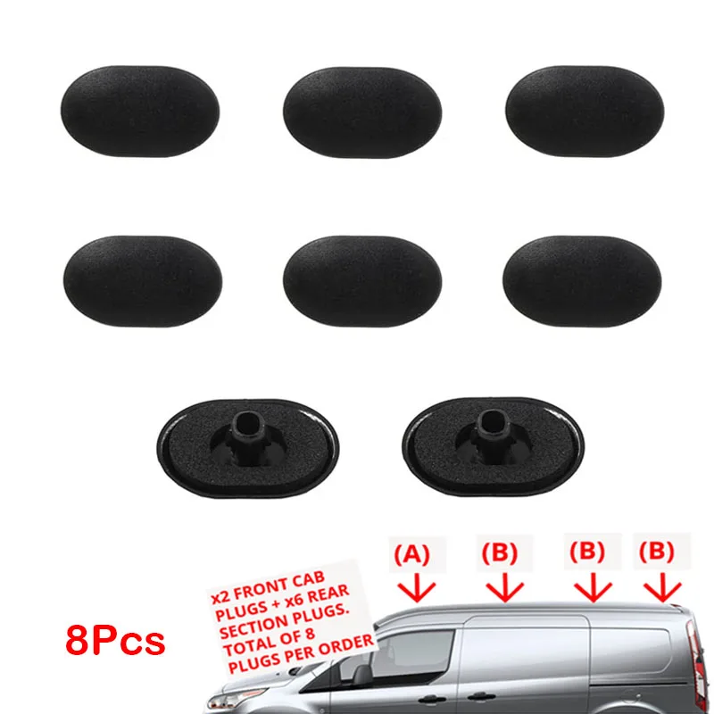 Car Roof Rack Grommet Plug Cap for Ford Transit Connect 2014 2015 2016 2017 2018 2019 2020 Auto Replacement Accessories