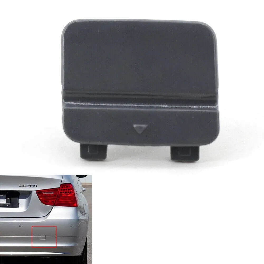 Rear Bumper Tow Hook Cover Parts Rear Bumper Trailer Cover Spare E90 E91 For BMW 328i Accessories High Quality