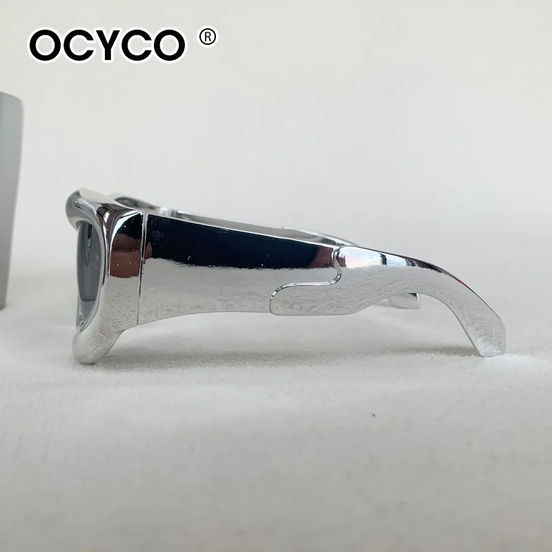 OCYCO 2026 Coole, extravagante Brille im futuristischen Design – Technologie-Sonnenbrille mit großem Rahmen für Ski und mehr – Beeindruckend für Damen und Herren – Detail 6