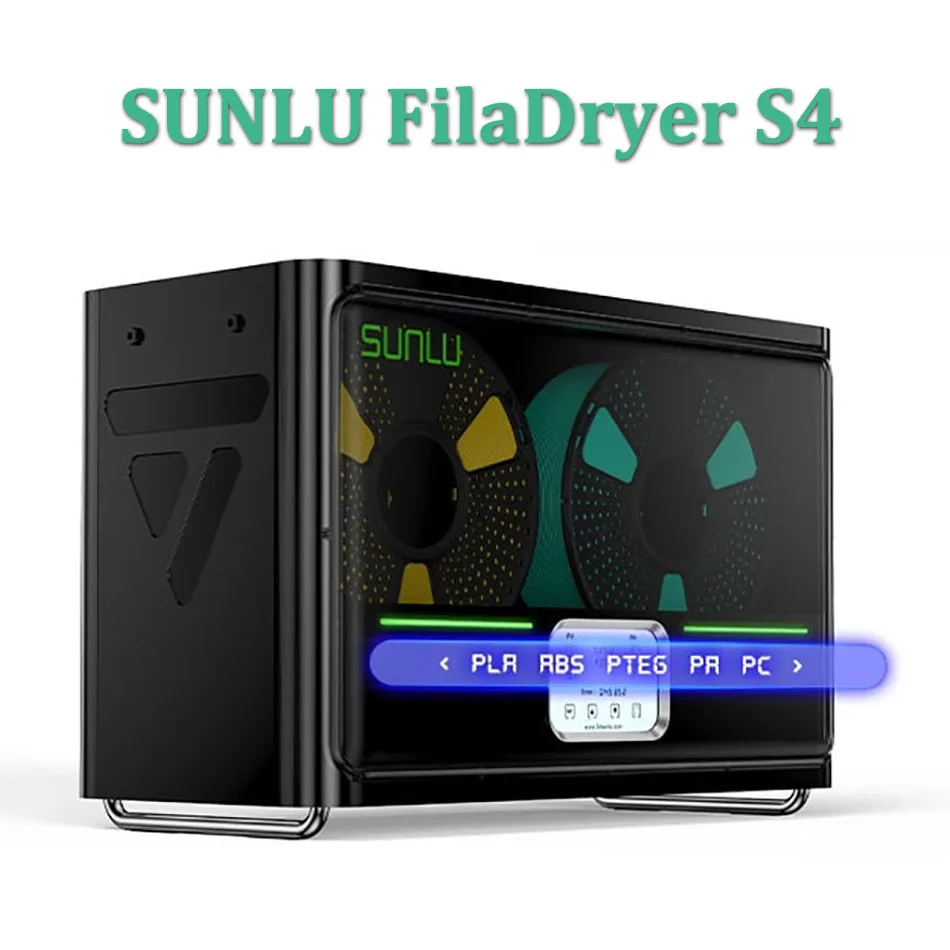 

SUNLU S4 Filament Dryer Box For 3D Printer Filament 2024 FilaDryer Storage Dehydrator for PLA PETG ABS TPU Nylon PA