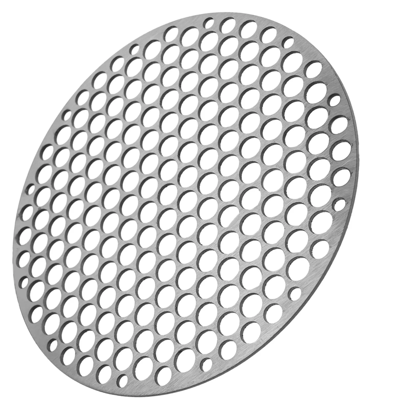 18-30cm Stainless Steel Round Grill Net New Metal BBQ Mat Outdoor Portable Camping Picnic Mesh Grate Grid Food Rack Kitchen Tool