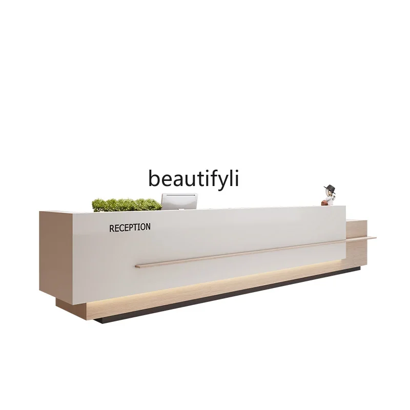 

zGzCompany Hotel Lobby Reception Cabinet Paint Bar Counter Cashier Office