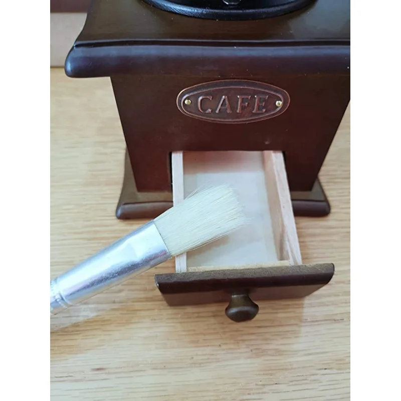 Portable Manual Compact Coffee Grinder Ceramic Burr Stainless Steel Coffee Mill Customized Logo Power Rohs coffee grinder