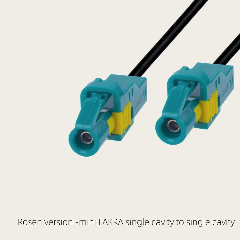 Rosen AMK16A to Fakra1.5DS Cable Mini-Fakra Mini-Single Cavity HFM Female to SMA Male High-Quality RF Cable