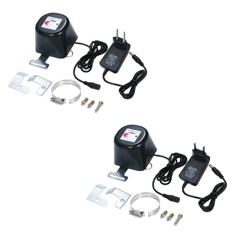 Tuya Zigbee Smart Manipulator Valve Controller For Water Gas Auto Shut On Off Support Alexa Home Smartlife