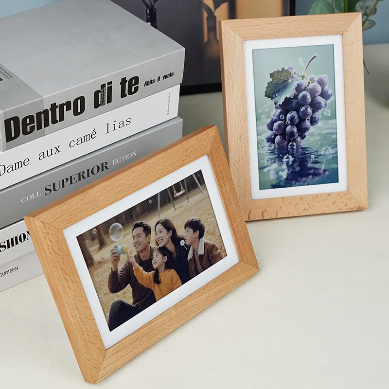 Bigme F7 7.3'' Color E-ink Display Digital Photo Frame, WiFi Smart Digital Picture Frame, Eye-comfort Blue Light-free for Family