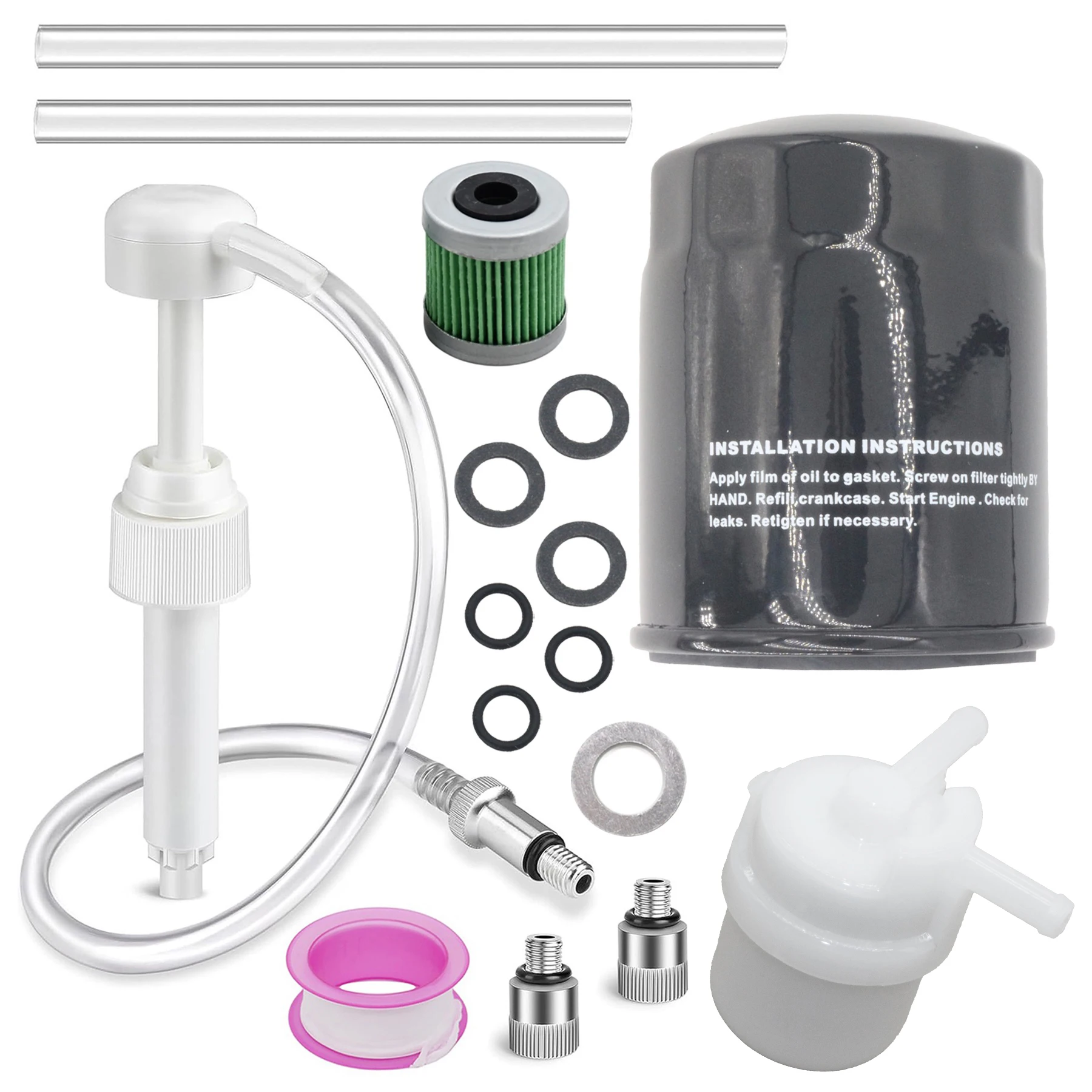 

8H033306 Fits for Honda Marine 4 Stroke 75HP 90HP BF75D BF90D Engines 100 Hour Oil Maintenance Kit 16910ZY9004 16911-ZY3-000