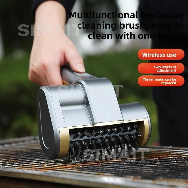 bbq-cleaning-brush-multi-function-wireless-stainless-steel-roller-brush-self-contained-lighting-multi-function-cleaning-brush