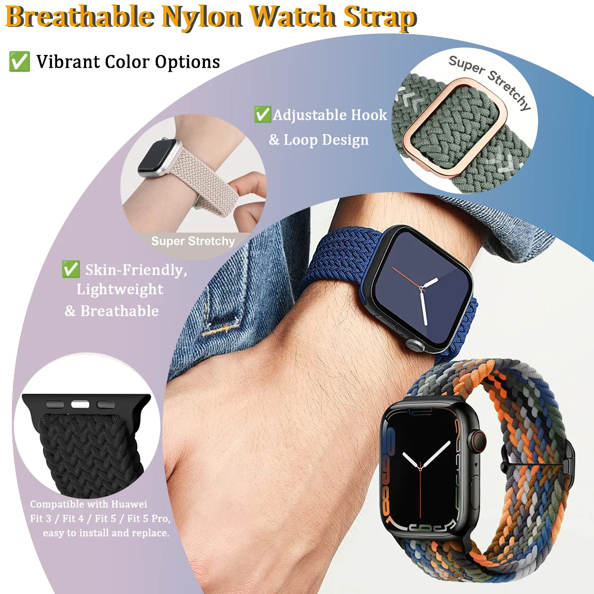Solo Loop Strap - Tali Jam Tangan Apple Watch Ultra