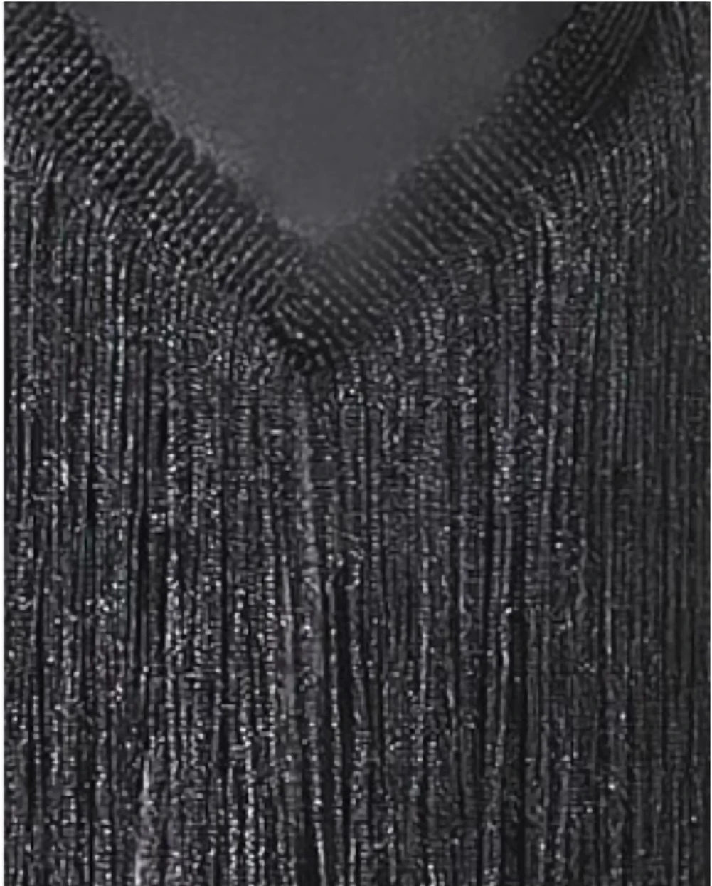 تنورة تانجو فستان قاعة الرقص النسائية الجديدة من الجلد الصناعي، تنورة سامبا سوداء اللاتينية لأداء الفريق، تنورة شرابة