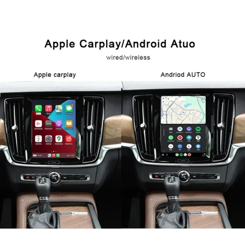 2025Other Auto Electronics Carplay Android Auto Беспроводной адаптер интерфейса Carplay для V60 2021