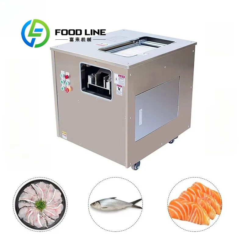 Stainless Steel Fish Fillet Cutting Machine Offering Reliable Performance For Daily Commercial Fish Market And Factory