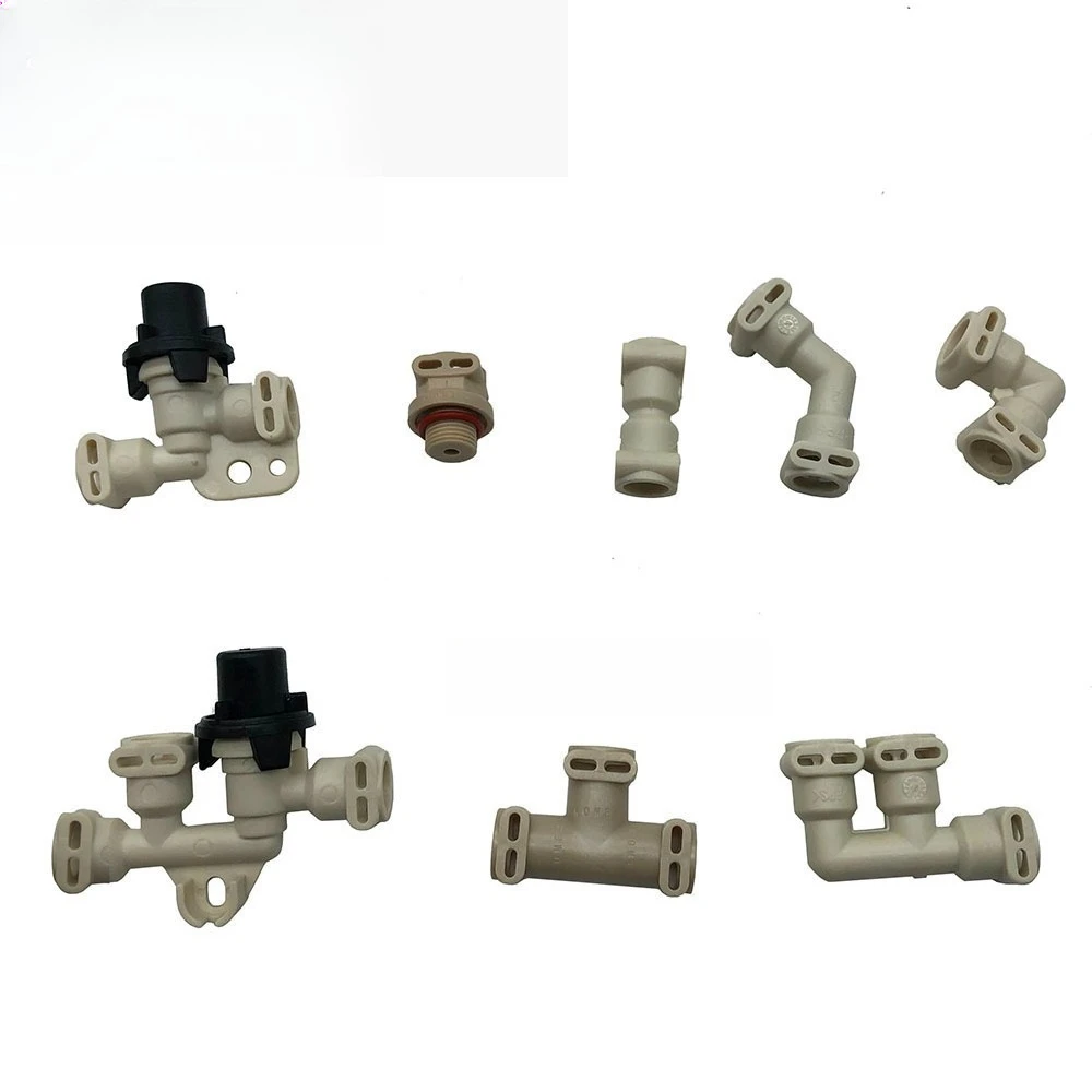 

90° 135° Bend L-Shaped 2-Way 3-Way Pressure Relief Valve F-Type T-Type Quick Adapter For KALERM Gemilai Welhome Coffee Machine