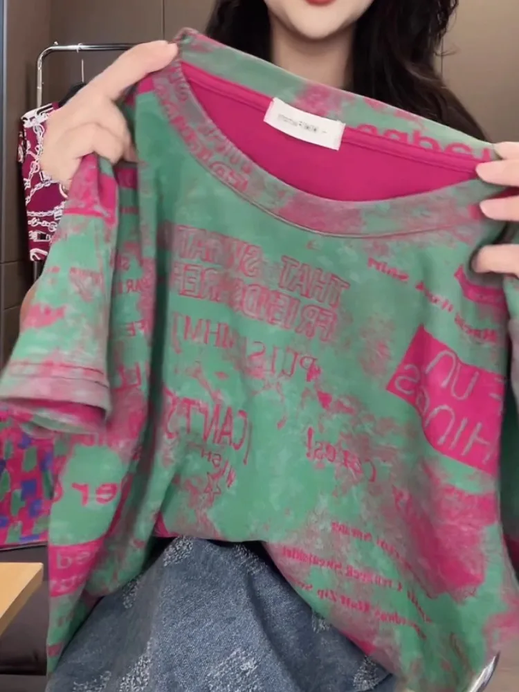 Nueva Cseta de Manga Corta con Cuello Redondo y Corte Ajustado para Mujer 2025, Top Informal de Aodón que Cubre el Vient...