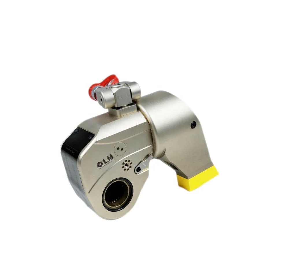 Square Drive Hydraulic Torque Wrench with Standard Steel Reducer Sleeve Multiplier Hydraulic Pump for Optimal Torque Control