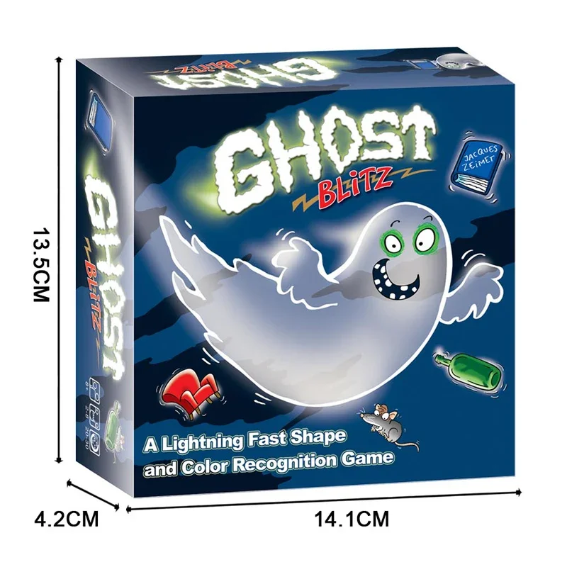 لعبة Ghost Blitz Friends Board: Zoch Verlag Geistes Blitz Family Game Card Game Set 1-4