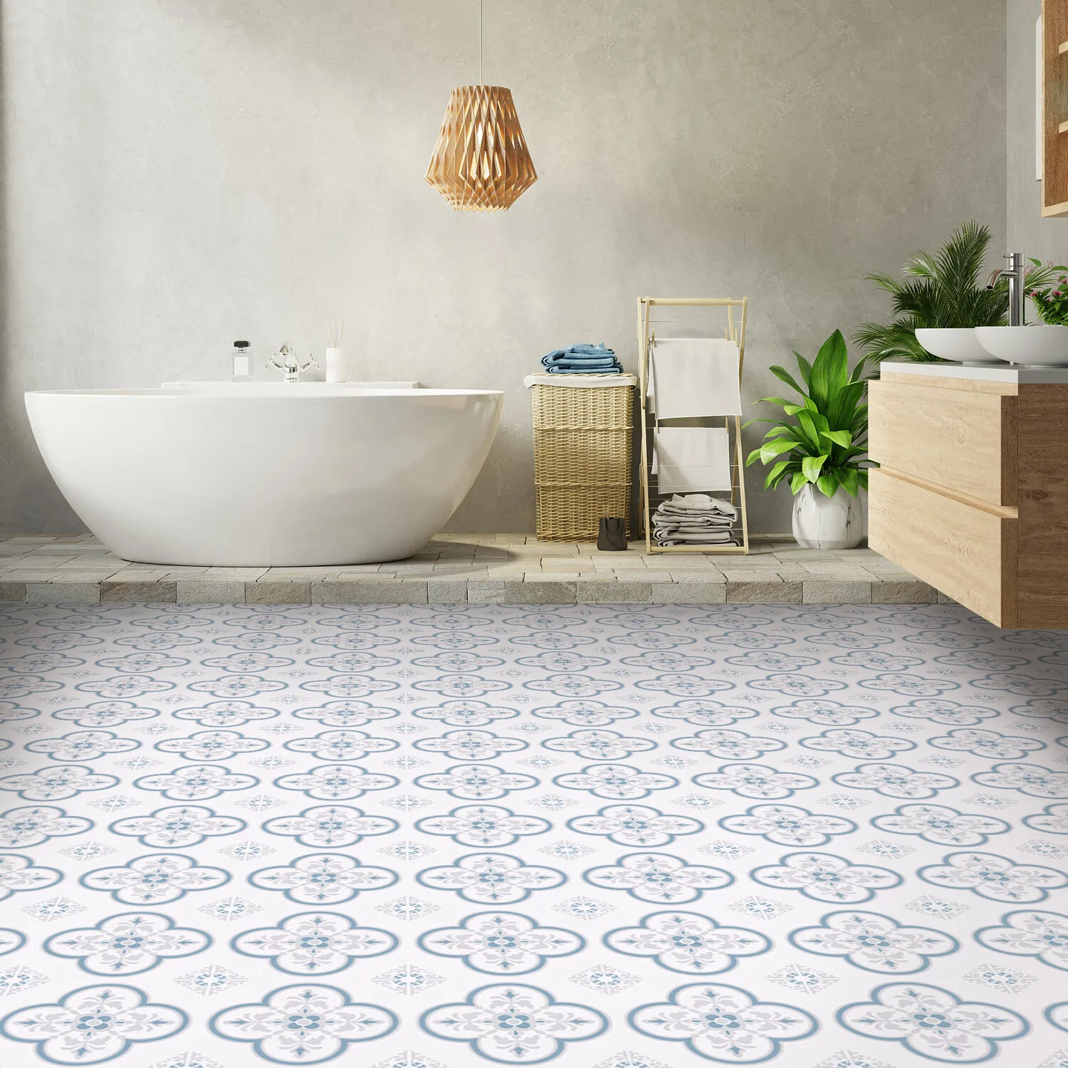 

10 Pcs Peel and Stick Floor Tiles, Vinyl Flooring 7.9 x 7.9 inch Self Adhesive Waterproof Flooring Planks,Waterproof and Non-Sli