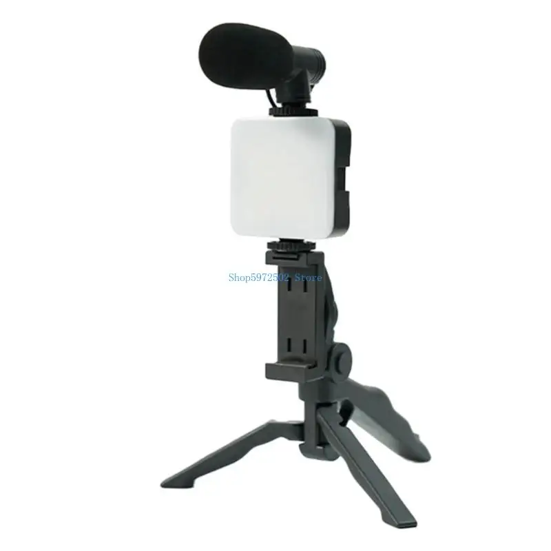 

Y3NC Flexible Microphone Tripod Stand Phone Holder For Live Streaming And Recording