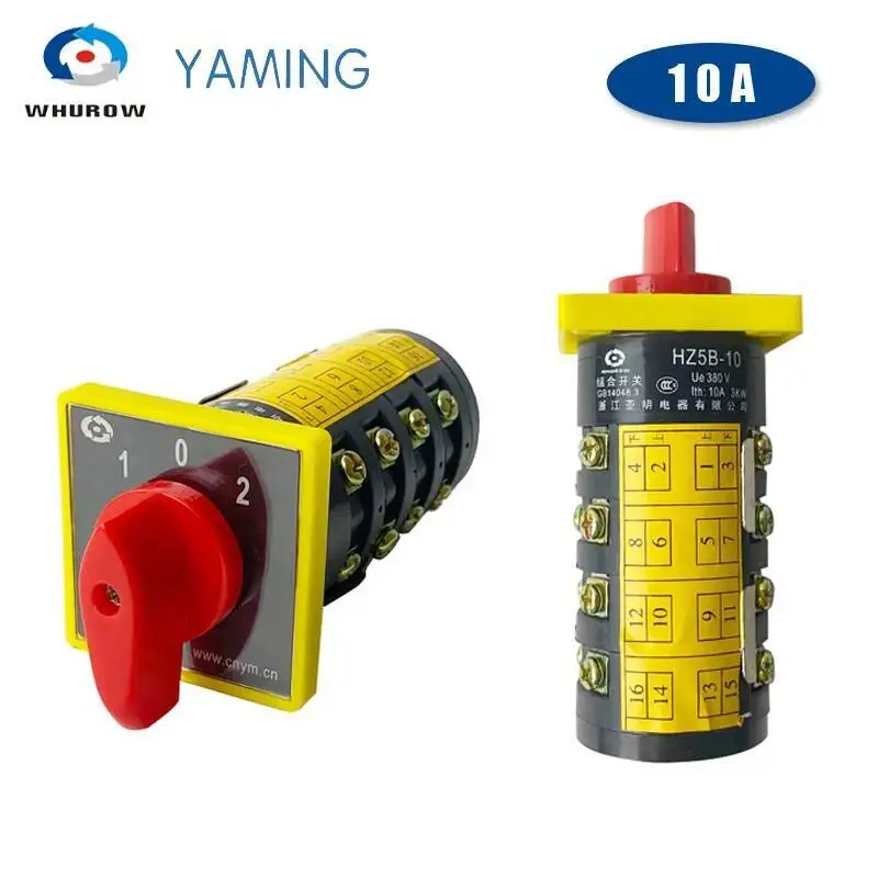 

Универсальный 3-позиционный переключатель, 380 В, 10 А