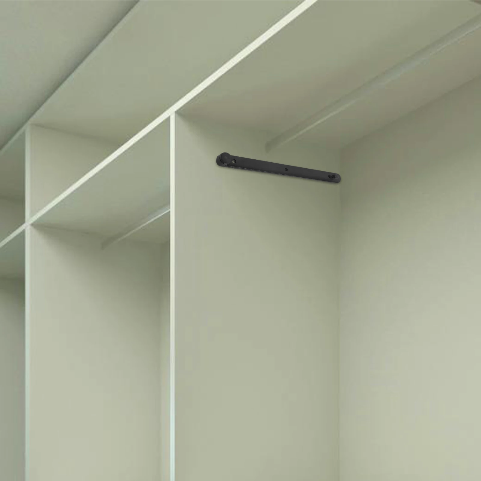 

1 set Heavy Duty Drawer Slides Flip-Up Door Guide Rails Wear-Resistant Furniture Door Guides For Cabinets Storage Containers