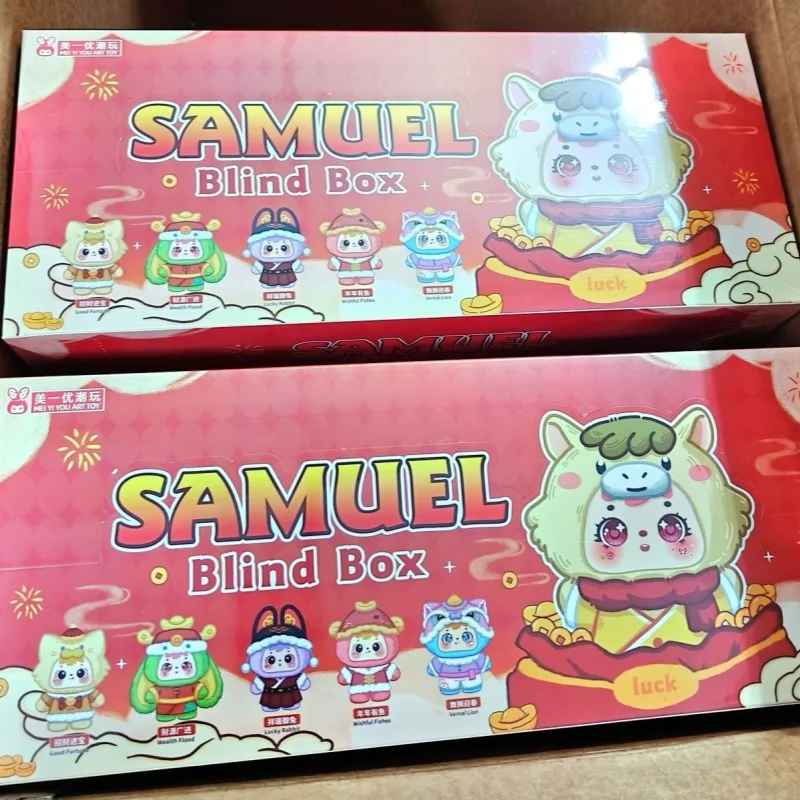 

Подвеска-брелок Samuel Genuine Lucky Box «Год Лошади» (2026), новогодний сюрприз, кукла-талисман для сумки, подарок для детей и взрослых