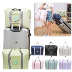 2024 Large Capacity Travel Luggage Handbag Clothing Quilt Storage Bag Waterproof Moisture-Proof Suitcase Storage Bag Organizer