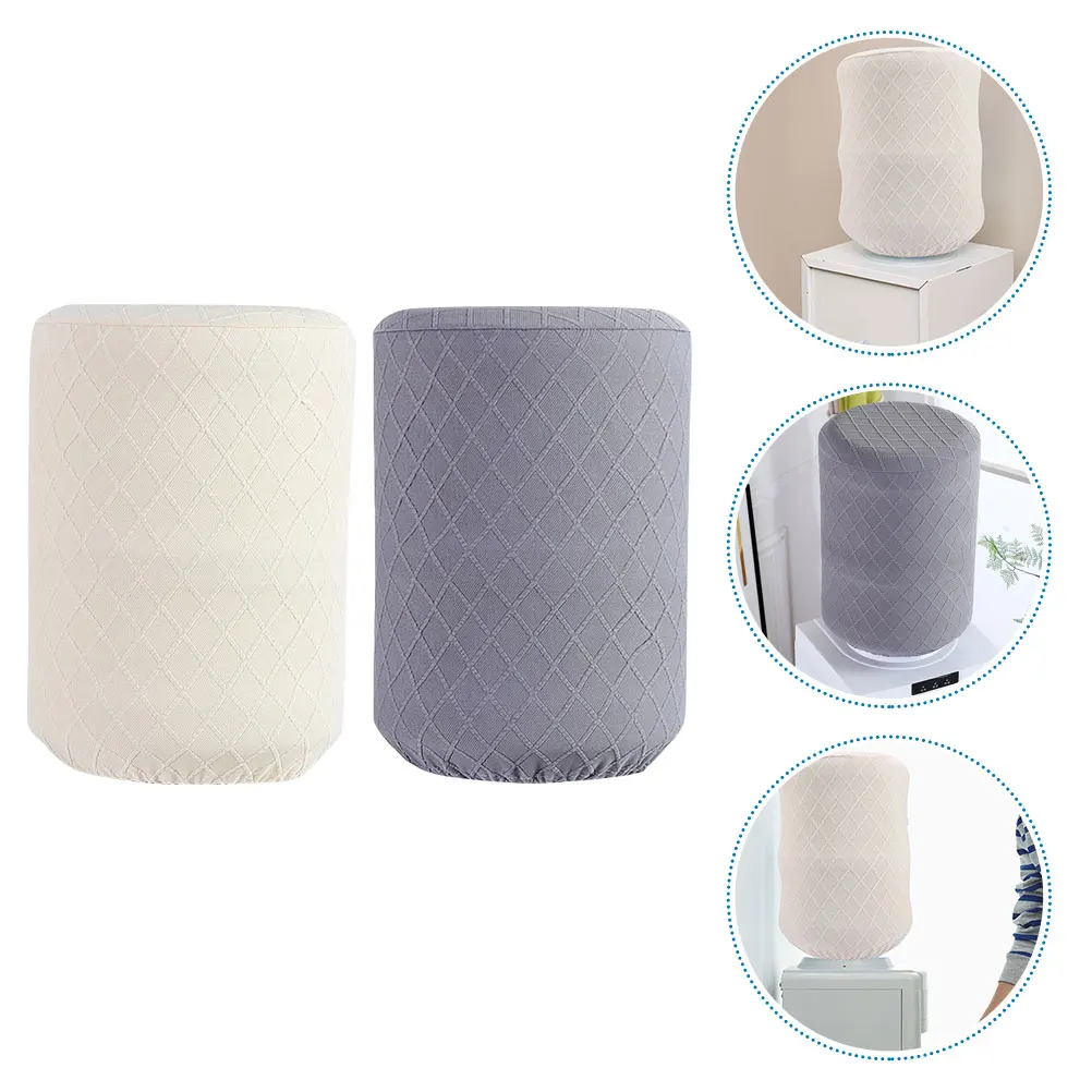 

2pcs Reusable Bucket For Water Dispenser Rustic Style Cloth Gallon Water Jug Protector Home Office Replacement Cover Easy Clean