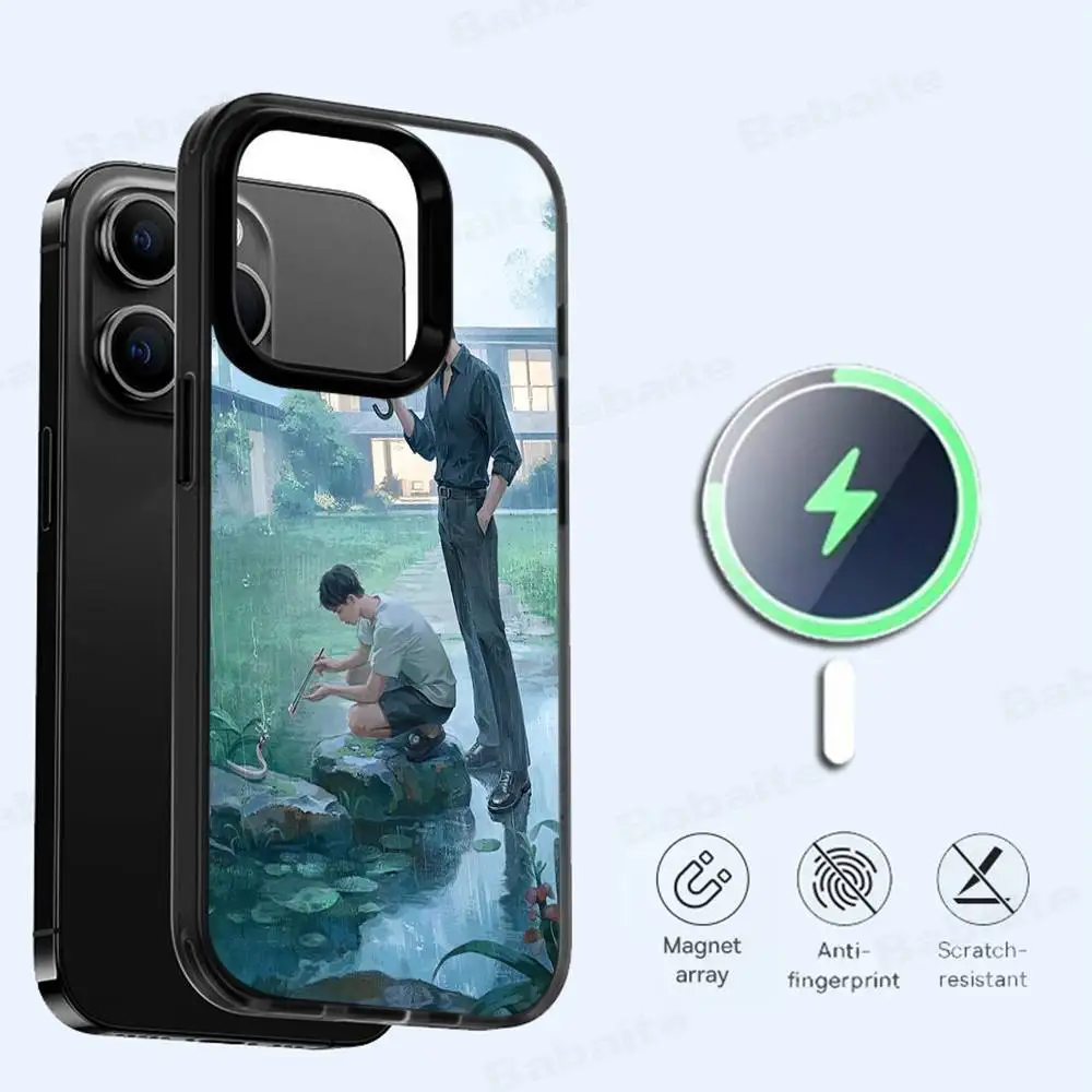 R-Revenged Love Movie For Magsafe Case For IPhone 17 16 Pro Max 15 14 Plus 13 12 11 Wireless Charging Phone Cover