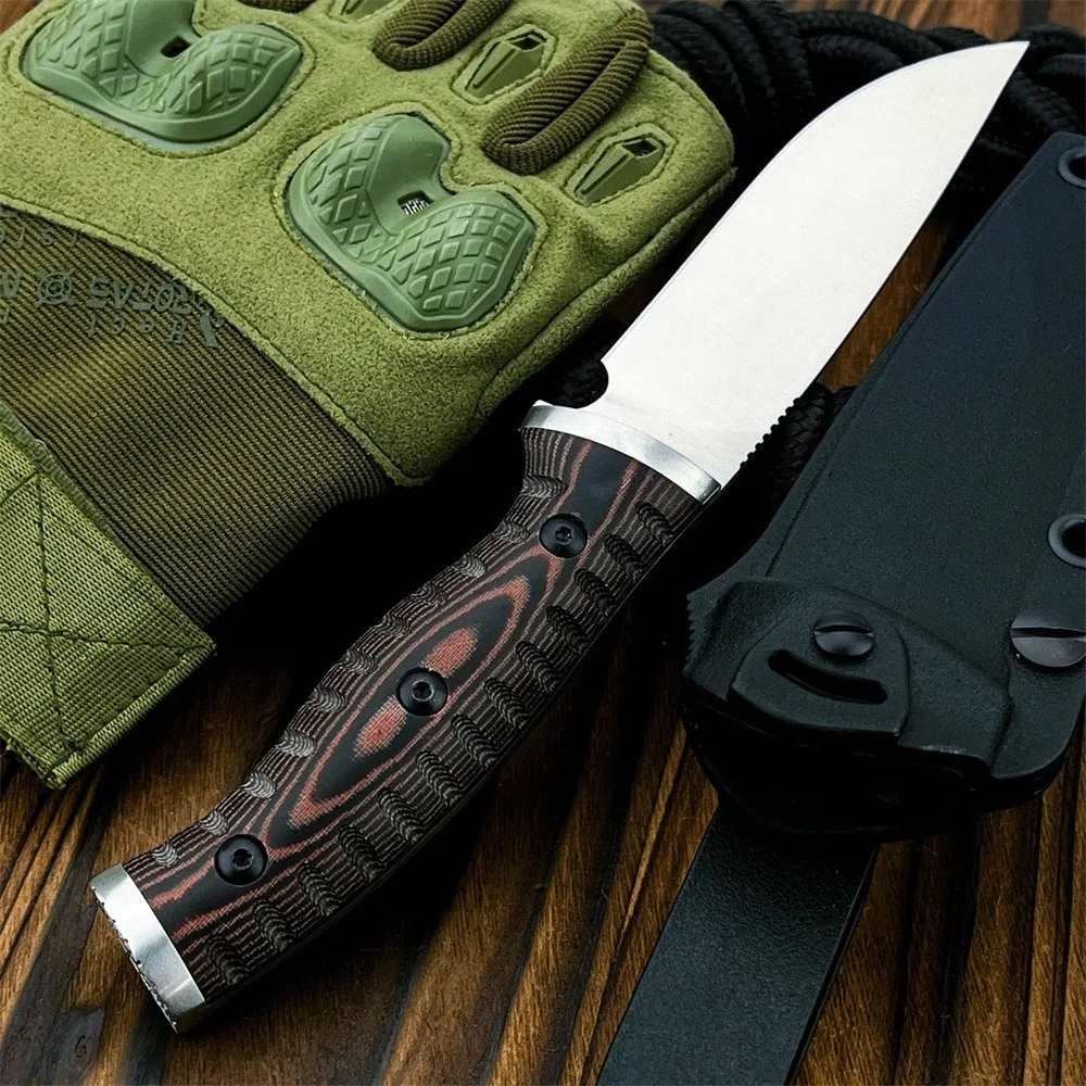 

Нож с фиксированным клинком BK 853 EDC, сталь D2, рукоять G10, для активного отдыха, кемпинга, путешествий, туризма, резки, самообороны, с ножнами