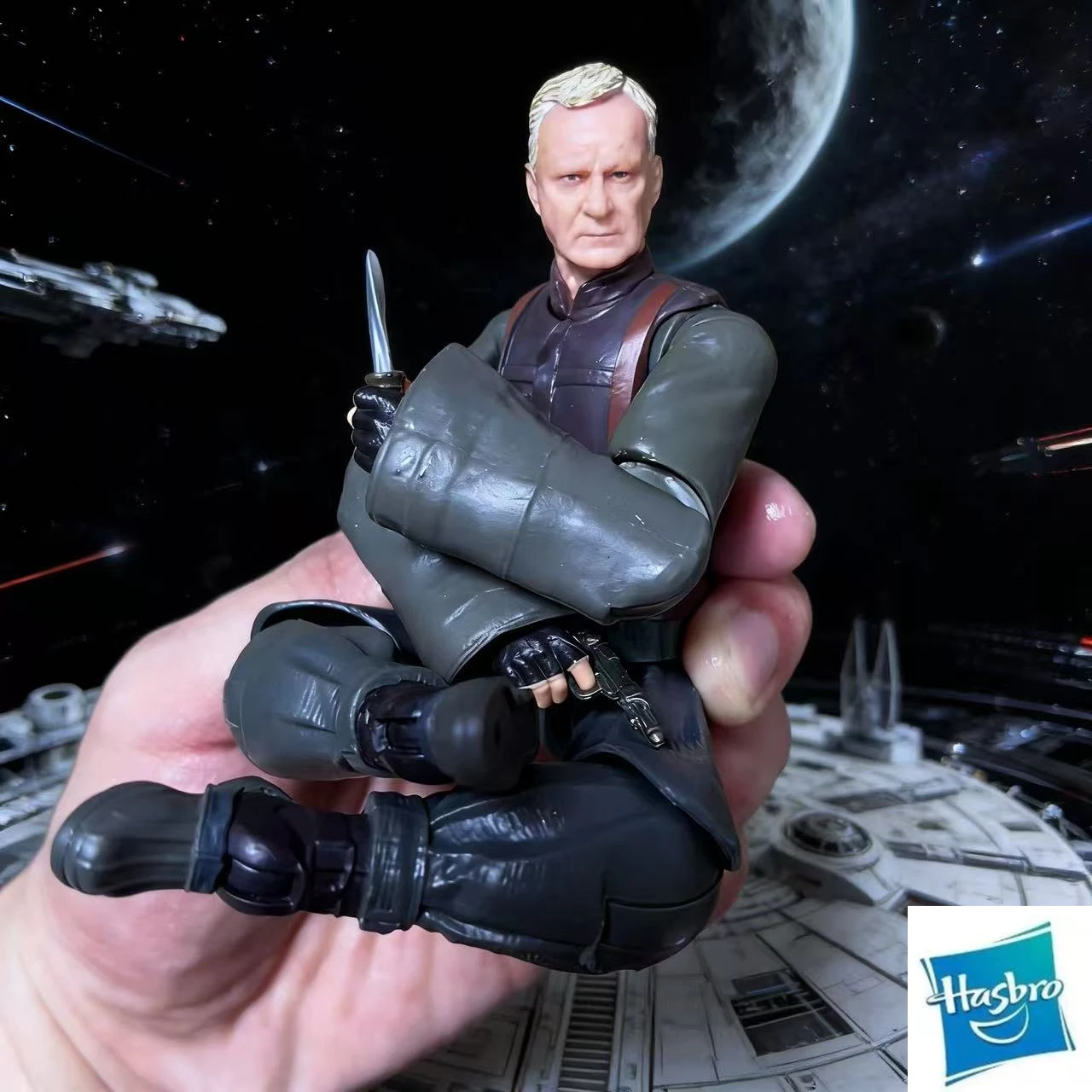 Hasbro 6 Inch Original Star Wars The Black Series Andor TV Series Luthen Rael Action Figure Toys Collection view 3