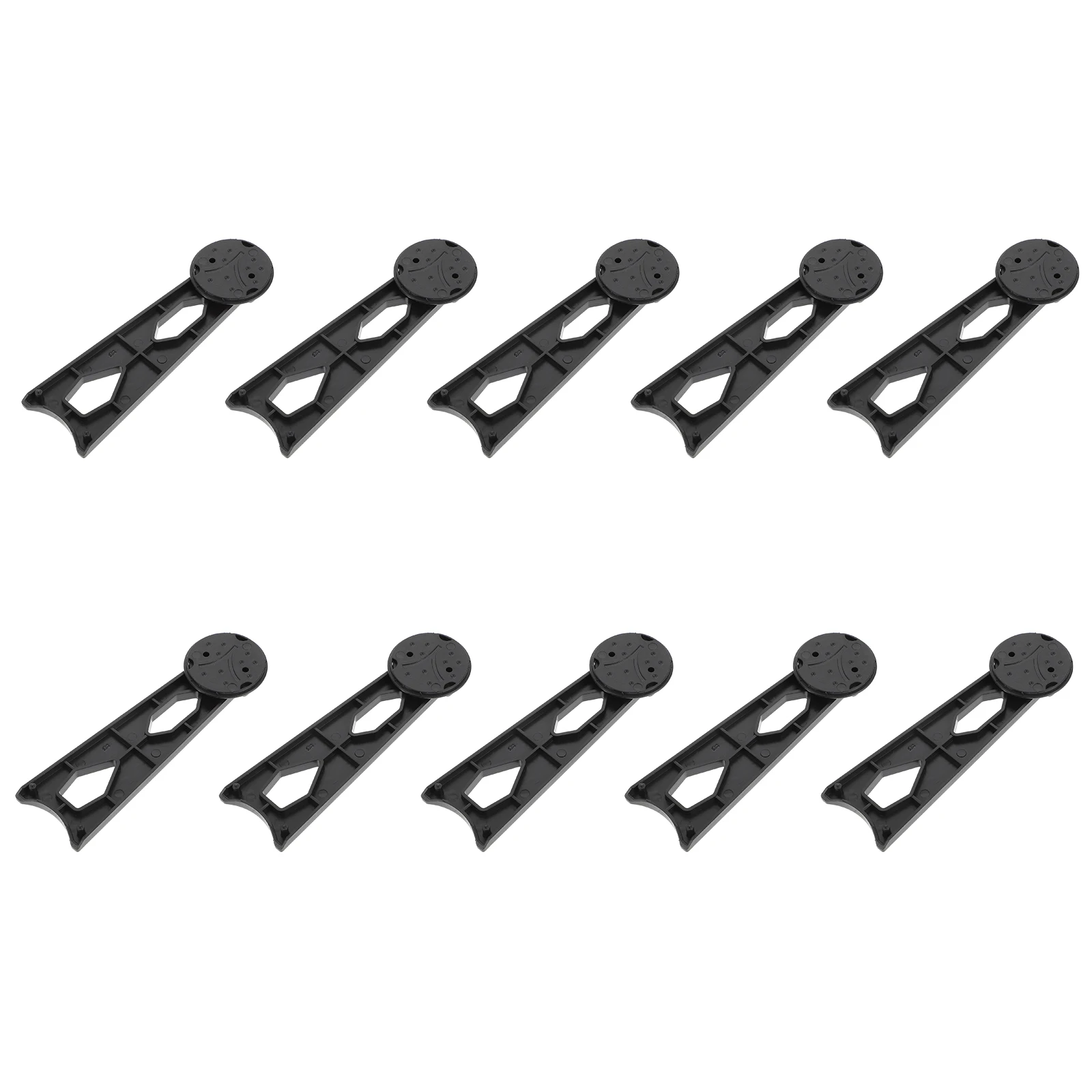 

20 Pcs Swivel Artwork Brackets Plastic Holders Photo Frame Home Pedestal Tabletop Support Practical Replacement