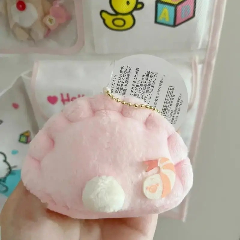 Kawaii Rilakkuma Plush Doll Keychain Cartoon Creative Dumpling Backpack Pendant Stuffed Toys Anime Peripheral Children Gifts 
