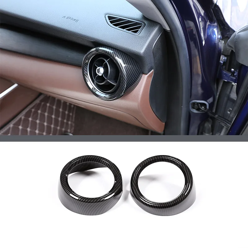 Abs Koolstofvezel Voor Alfa Romeo Stelvio 2017-2020 Auto-interieur Trim Sticker Accessoires Auto Modificatie Auto Styling - afbeelding 1