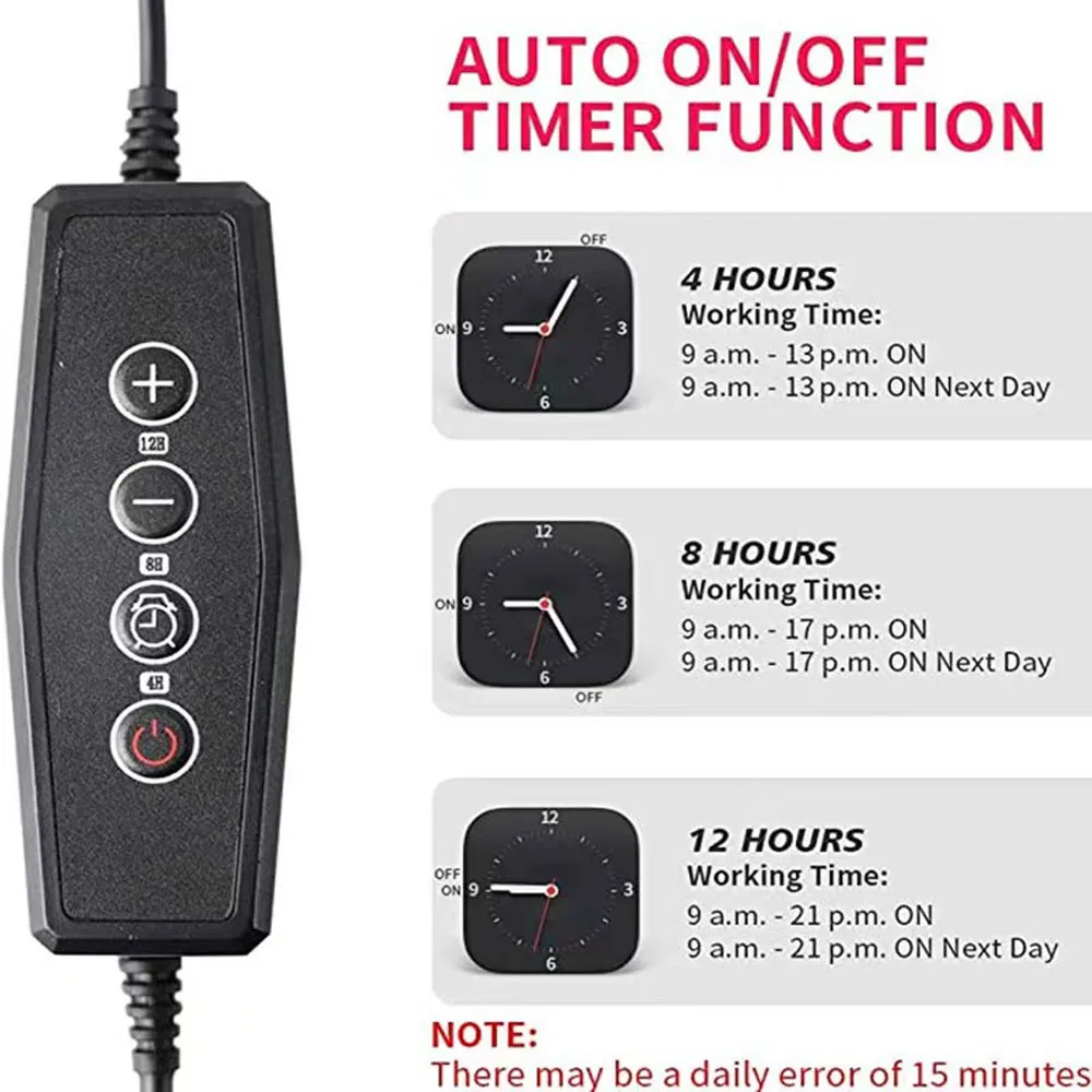 USB-Pflanzen wachstums lampe führte Vollspektrum-Pflanzen lampe 5V Solar weiße Pflanze Aussaat Gewächshaus Hydro ponik 48led Wachstums lampe