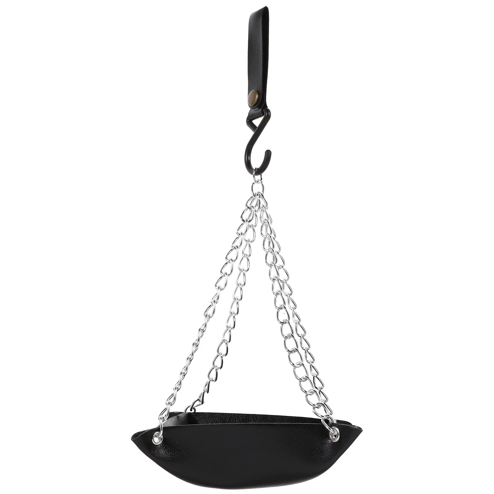 

NOLITOY Hummingbird Feeder Hanging Bird Bath Tray Stainless Steel Water Dispenser for Birds Parrot Food Bowl Feeding Station