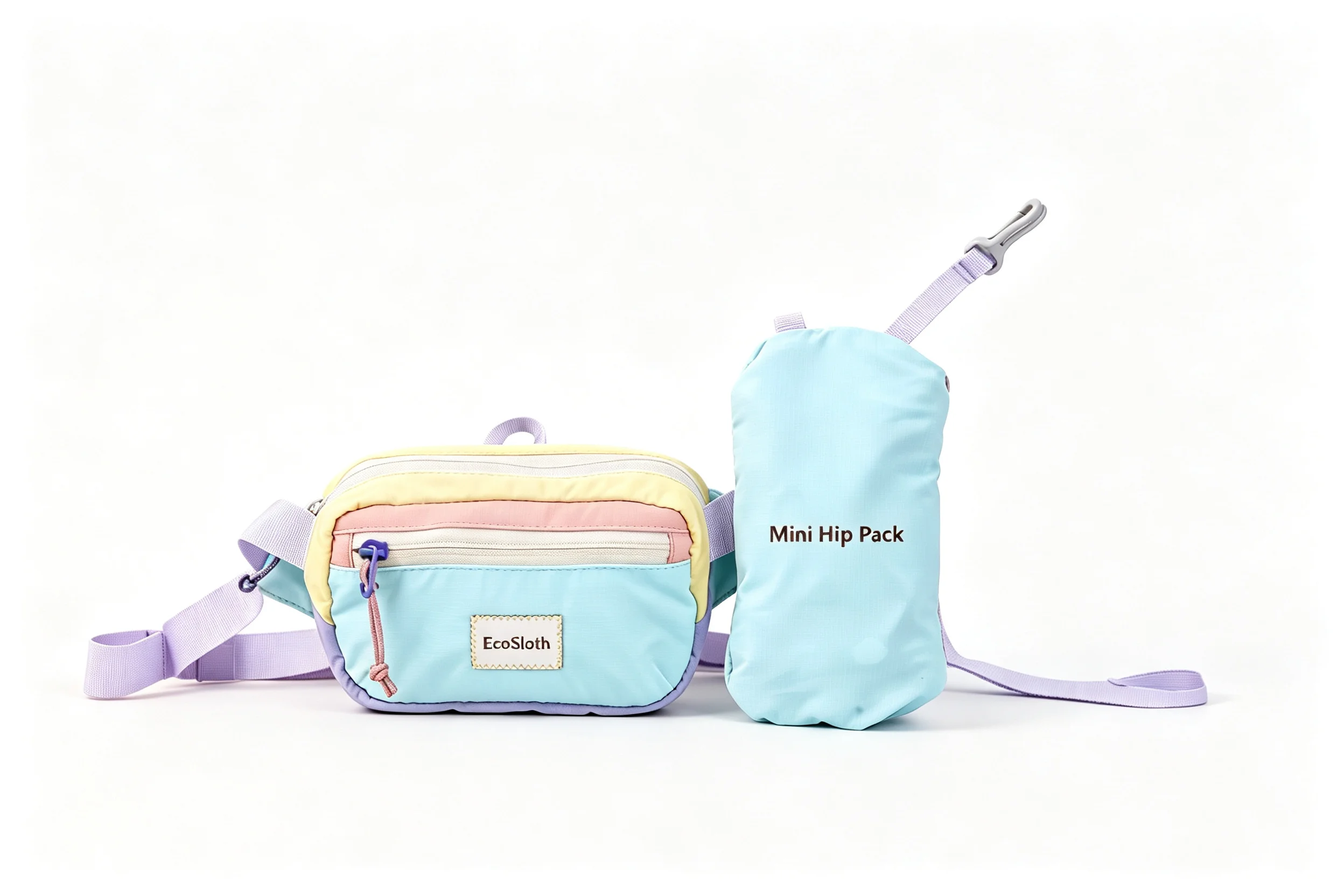 2026-lightweight-foldable-waist-bag-nylon-sling-pack-for-men-women-multifunctional-crossbody-fanny-pack-collapsible-for-outdoor