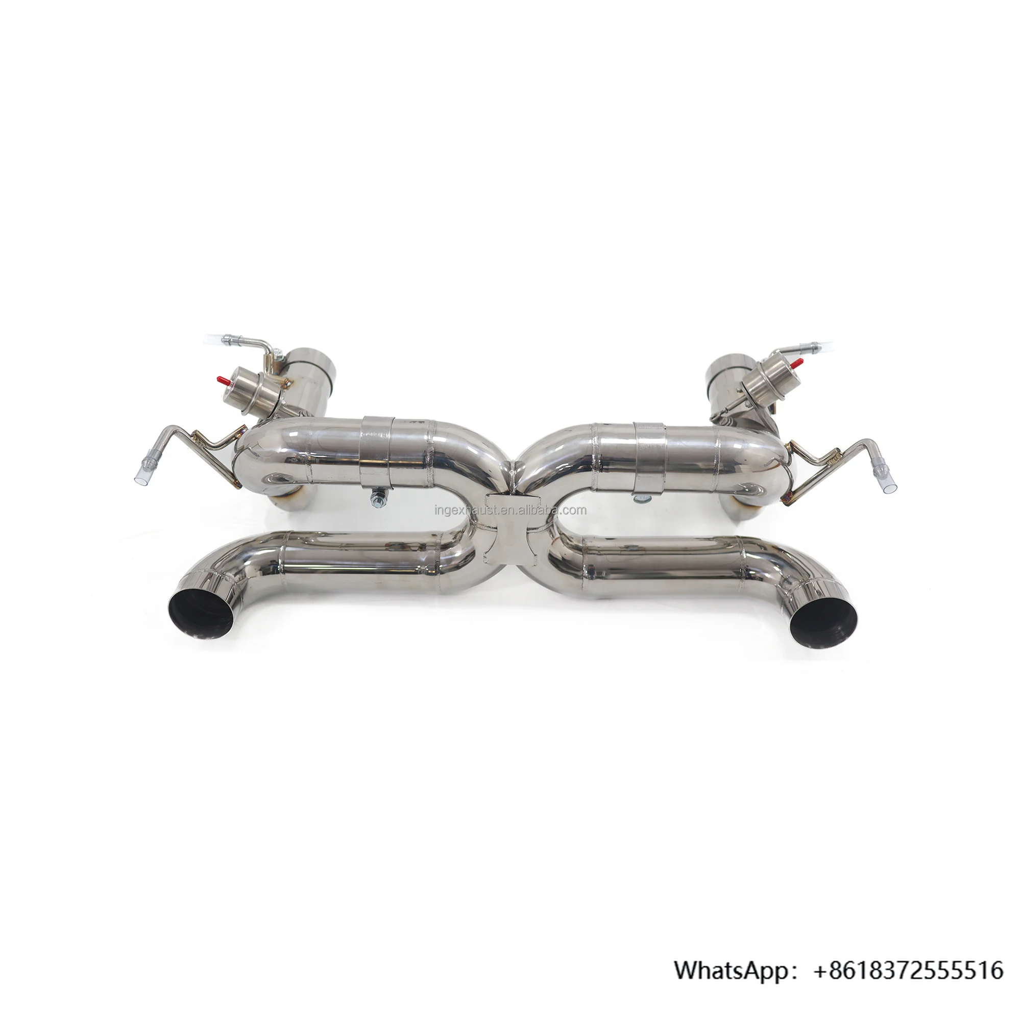 

DING For Ferrari 488 GTB 3.9T Catback Exhaust Stainless Steel Pipe With Muffler Valves High Quality Cars Accessories