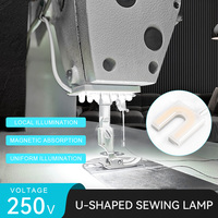 Sewing Machine LED Light Industrial Lighting Lamp High Brightness Magnetic Working Lights For Drill Presses Workbench EU/US Plug