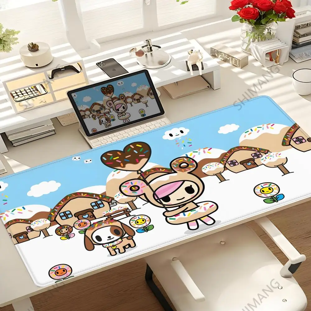 Japan Cute Tokidoki Mousepad Boy Pad Natural Rubber Gaming mousepad Desk Mat Size for Gameing World of tanks CS GO Zelda